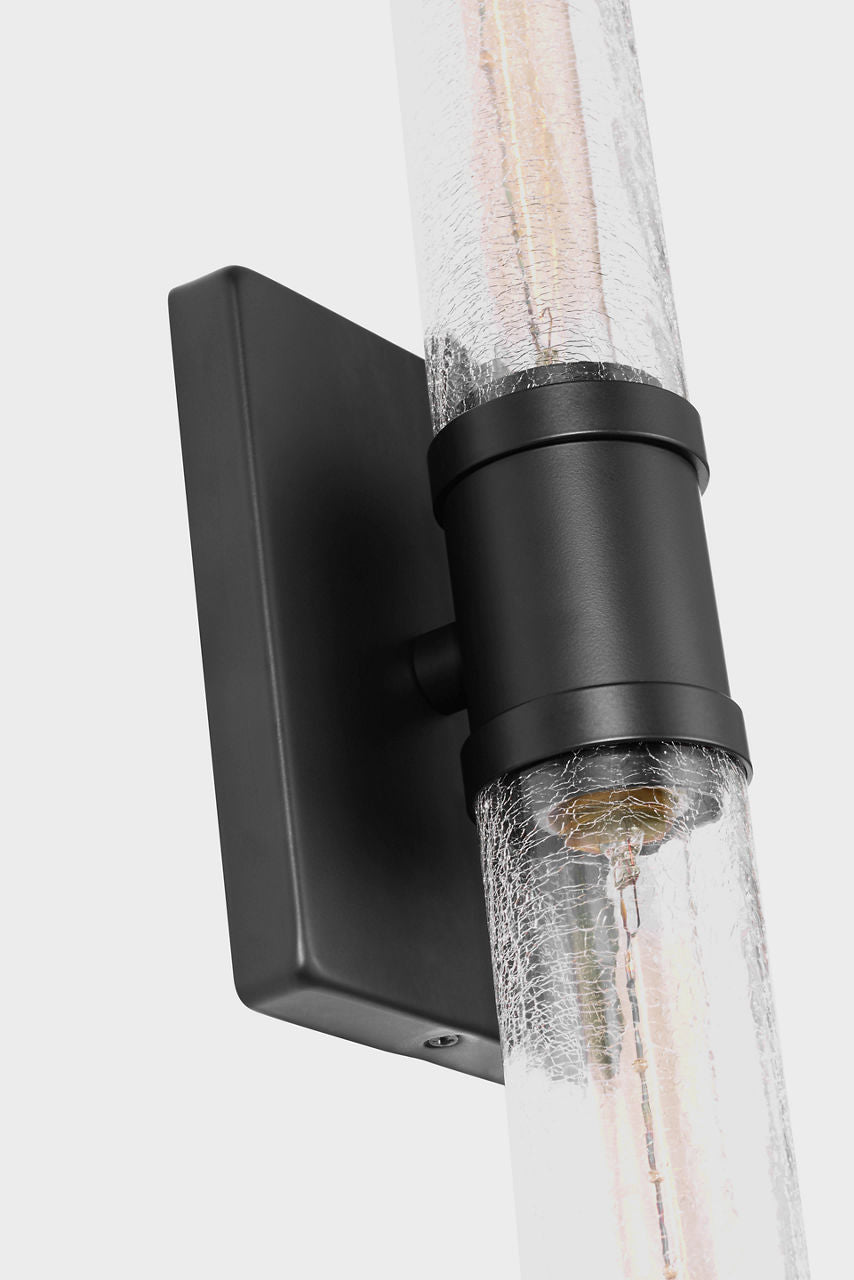 Keaton 30" Vanity Sconce — Crackle