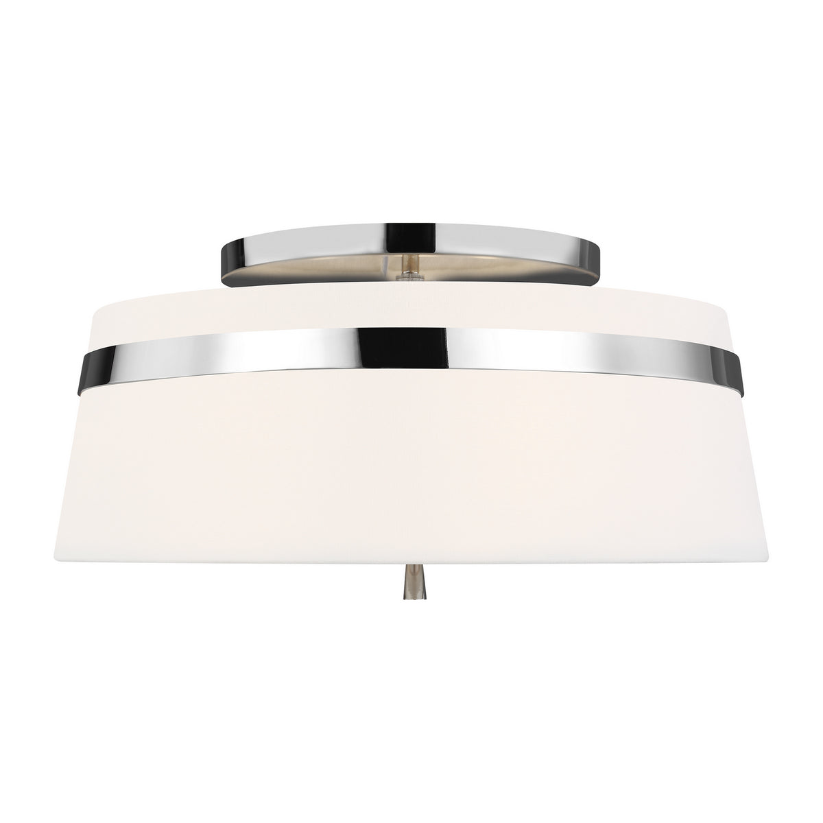 Three Light Semi-Flush Mount — 9.50"