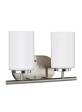 Oslo Two Light Bath — Cased Opal Etched