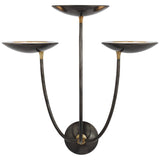 Keira Large Triple Sconce