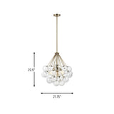 Three Light Pendant — Bronzeville