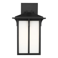 Tomek 14" Lantern — Etched / White Inside