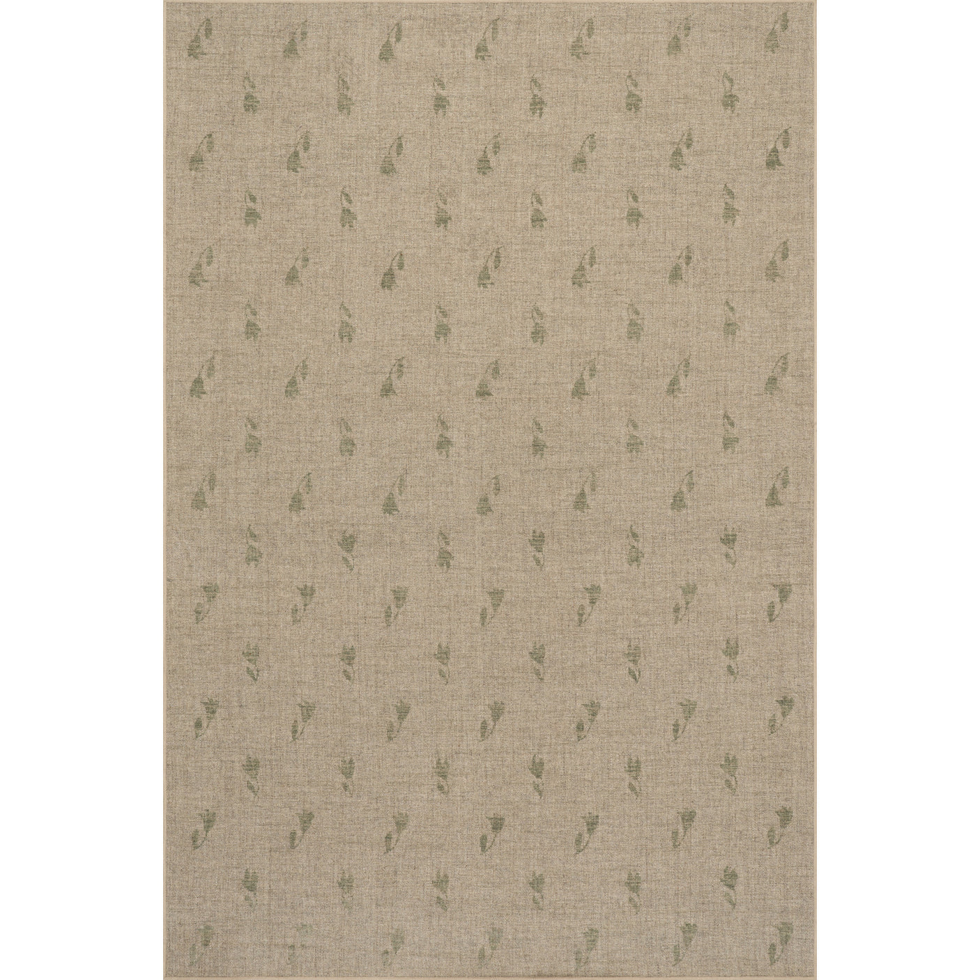 Nate Berkus Flora Soft Floral Washable Area Rug