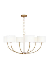 Six Light Chandelier — 17.13"