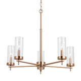 Zire Five Light Chandelier — 60 W