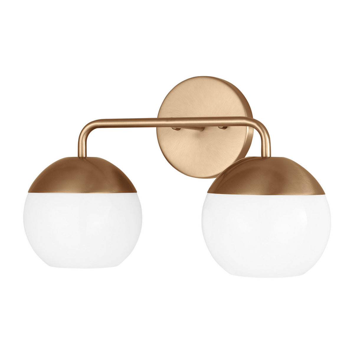 Alvin 2-Light Bath Sconce — 75 W