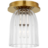 Asalea 5" Solitaire Flush Mount