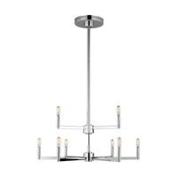 Nine Light Chandelier — 24.25", 60 W