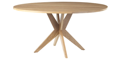 West Bros Fulton 60" Round Dining Table