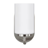 Oslo One Light Bath — Cased Opal Etched