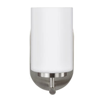 Oslo One Light Bath — Cased Opal Etched