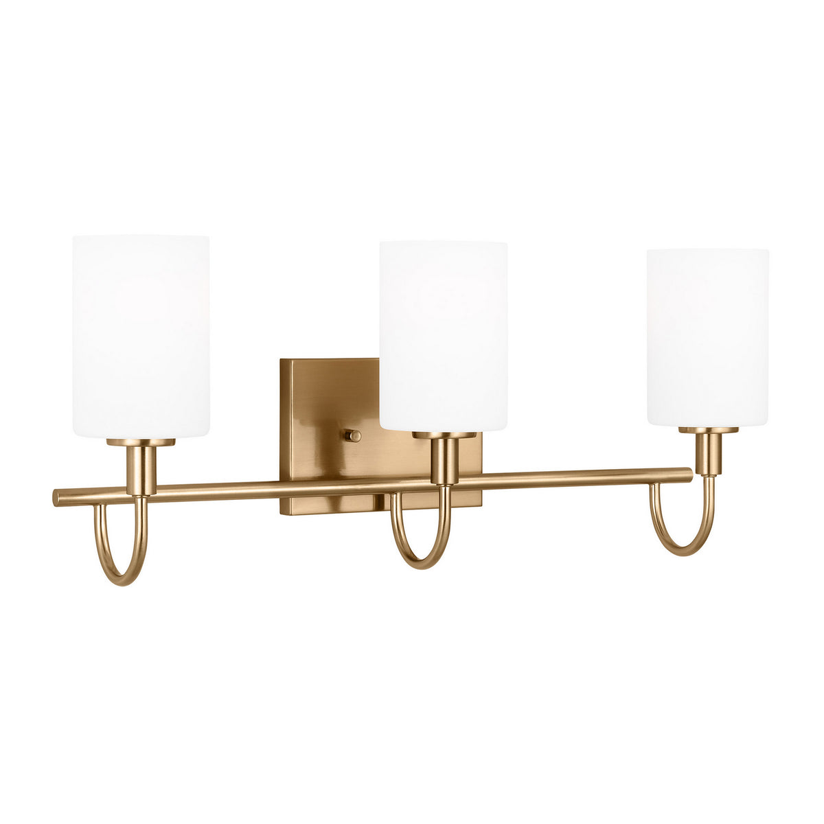 Oak Moore 3-Light Bath Sconce — 75 W