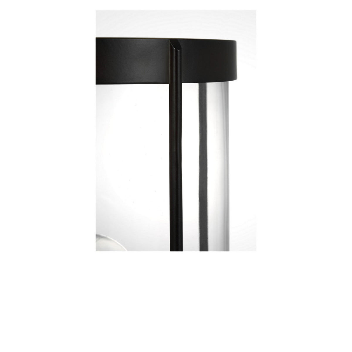Luning 13 One Light Outdoor Post Lantern — Clear Glass