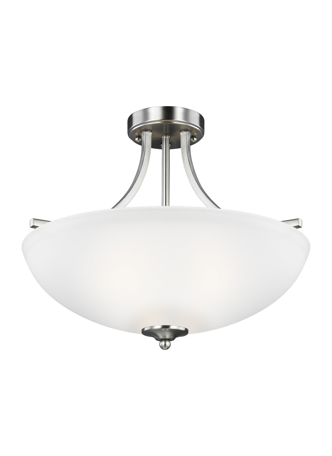 Geary Three Light Semi Flush Mount