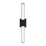 LED Bath Wall Sconce — W: 4.75" × H: 26.75" × D: 4.50"