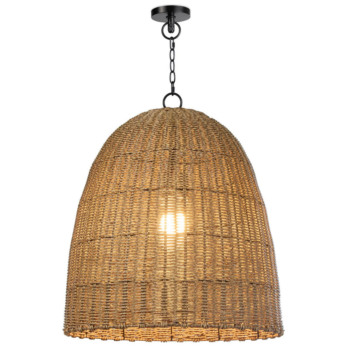Beehive One Light Outdoor Pendant — 30.00"