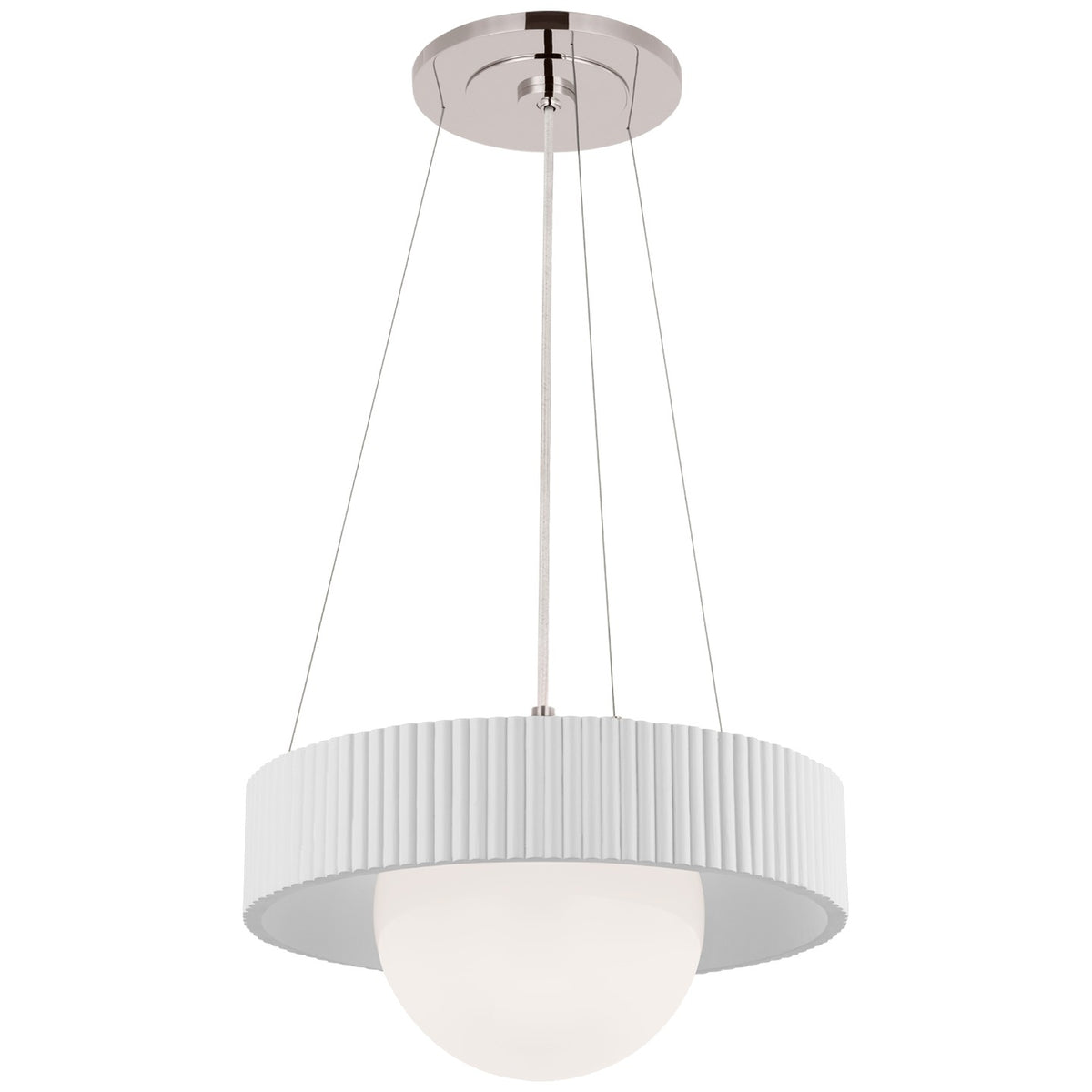Arena 18" Ring and Globe Chandelier