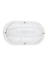 Bayside One Light Oval Grid Wall
