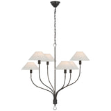Griffin Large Staggered Tail Chandelier