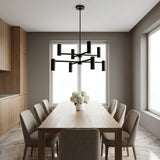 Zentro Eight Light Chandelier