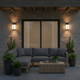 Luning Small Lantern — Opal Etched