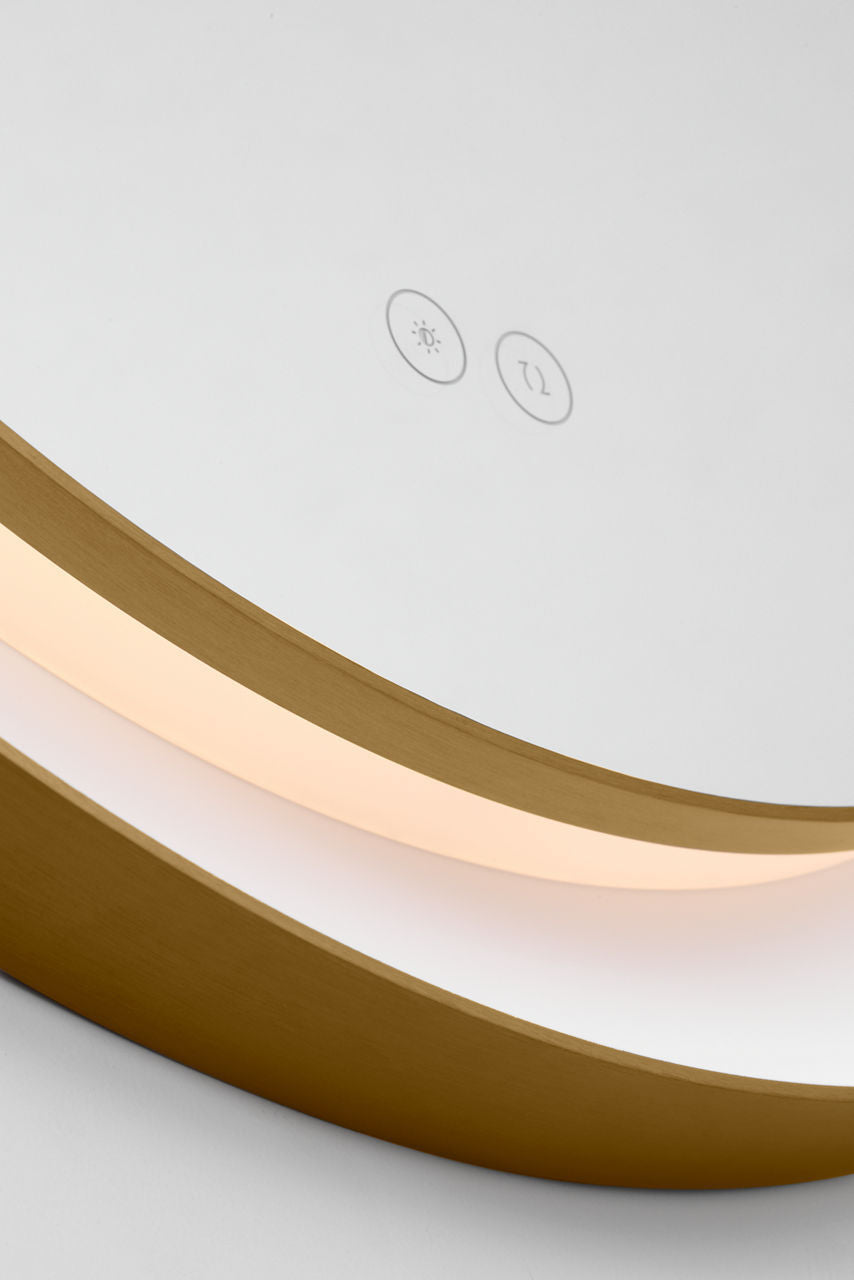 Chopin 24" Round Illuminated Mirror