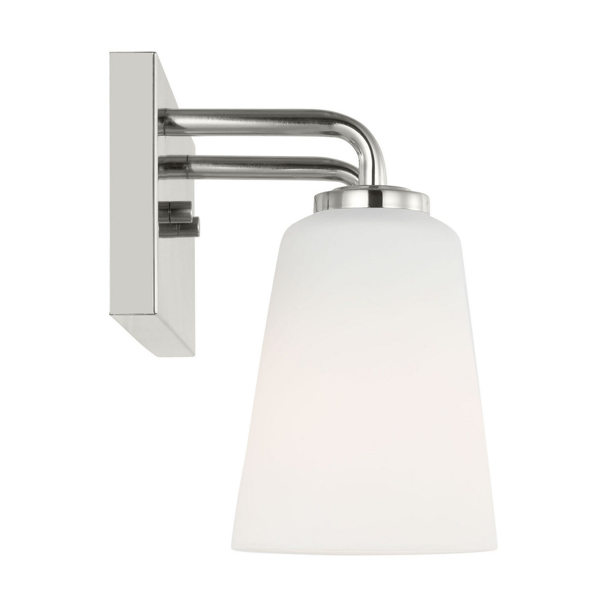Miles Two Light Bath — Etched white glass
