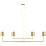 Go Lightly 70" Four Light Linear Chandelier
