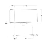 Ali Two Light Table Lamp