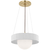 Arena 18" Ring and Globe Chandelier