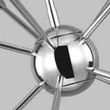 Ten Light Chandelier — 27.25"