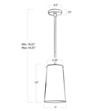 Hattie One Light Pendant