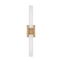 Two Light Bath Vanity — 30.00"