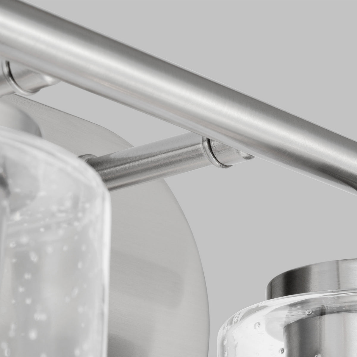 Oslo Two Light Bath — Clear Seeded