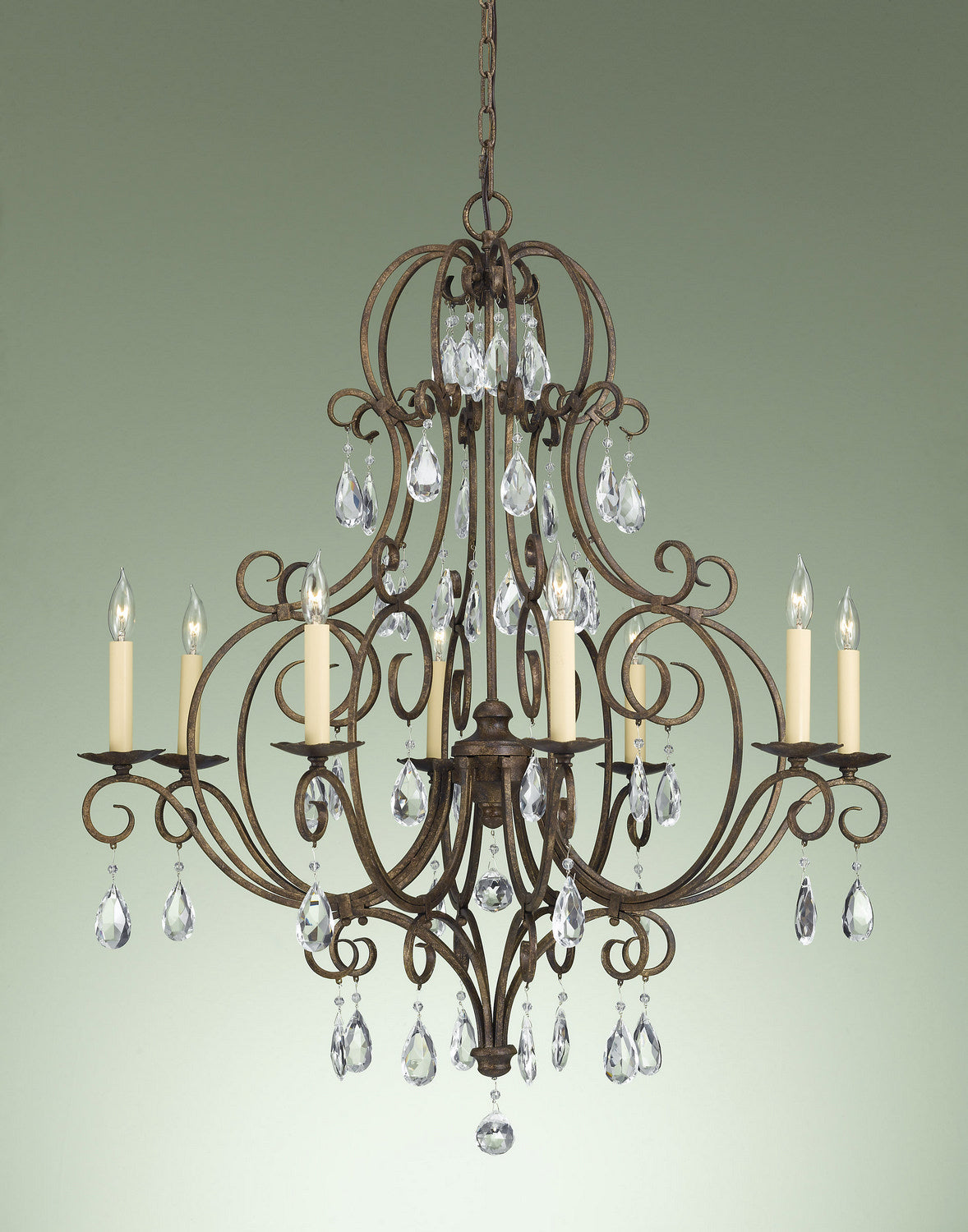 Chateau Eight Light Chandelier