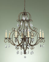 Chateau Eight Light Chandelier