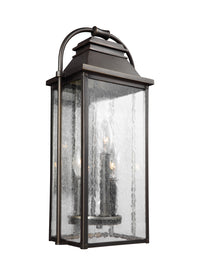 Three Light Outdoor Wall Sconce — 18.25"