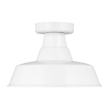 One Light Outdoor Flush Mount — 7.75", 9 W