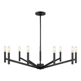 Nine Light Chandelier — 17.13", 60 W
