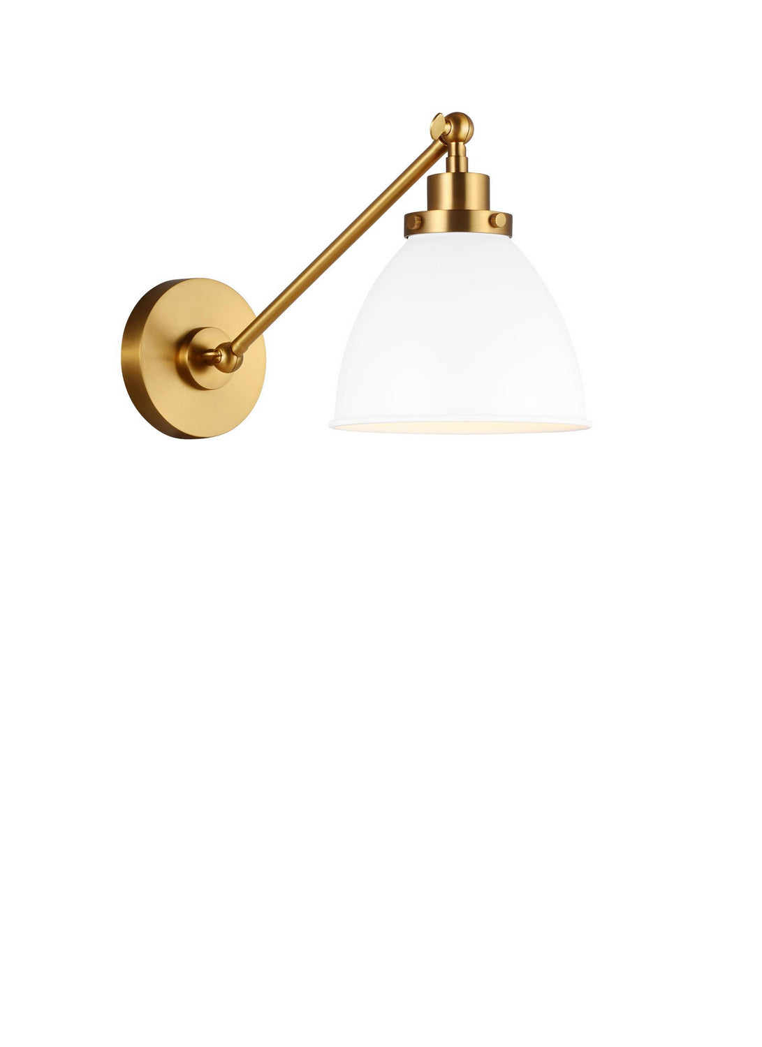 Wellfleet One-Arm Dome Sconce