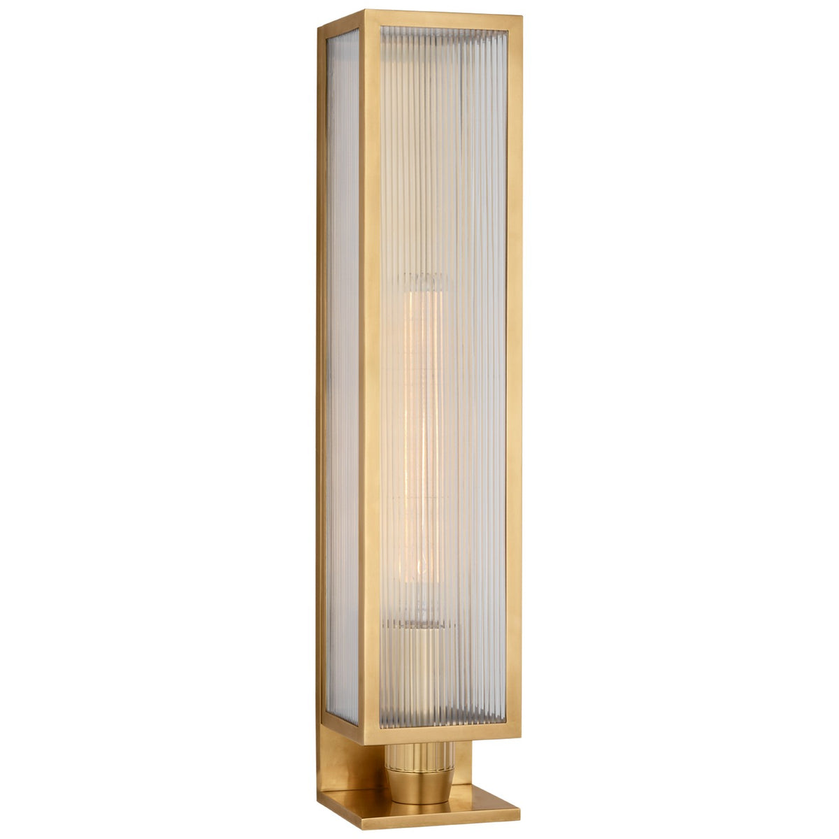 York 24" Single Box Outdoor Sconce