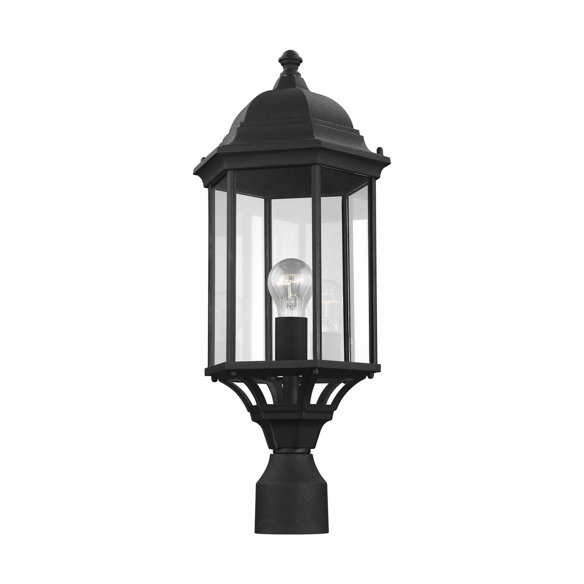Sevier 22" Post Lantern — Clear
