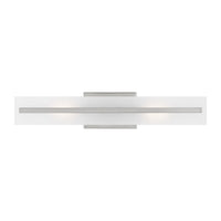 LED Bath Wall Sconce — W: 4.75" × H: 24.00" × D: 4.88"