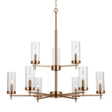 Nine Light Chandelier — 30.25", 3.5 W