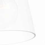 Miles One Light Pendant — Clear