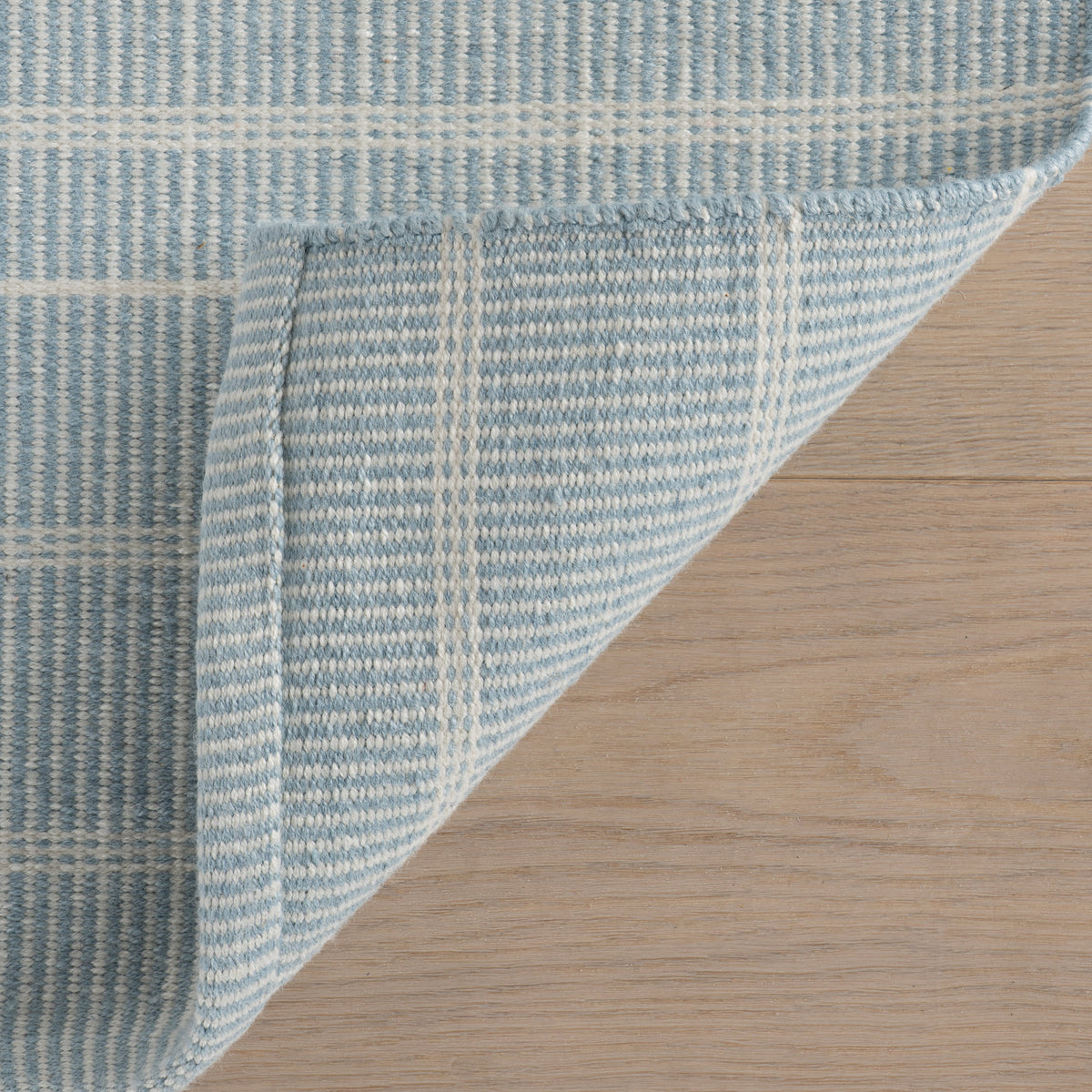 Dash & Albert Samson Handwoven Indoor/Outdoor Rug in Swedish Blue, photo 5