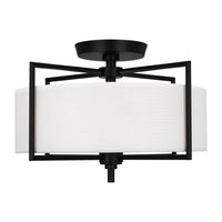Two Light Semi-Flush Mount