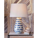 Cassia Chevron One Light Table Lamp