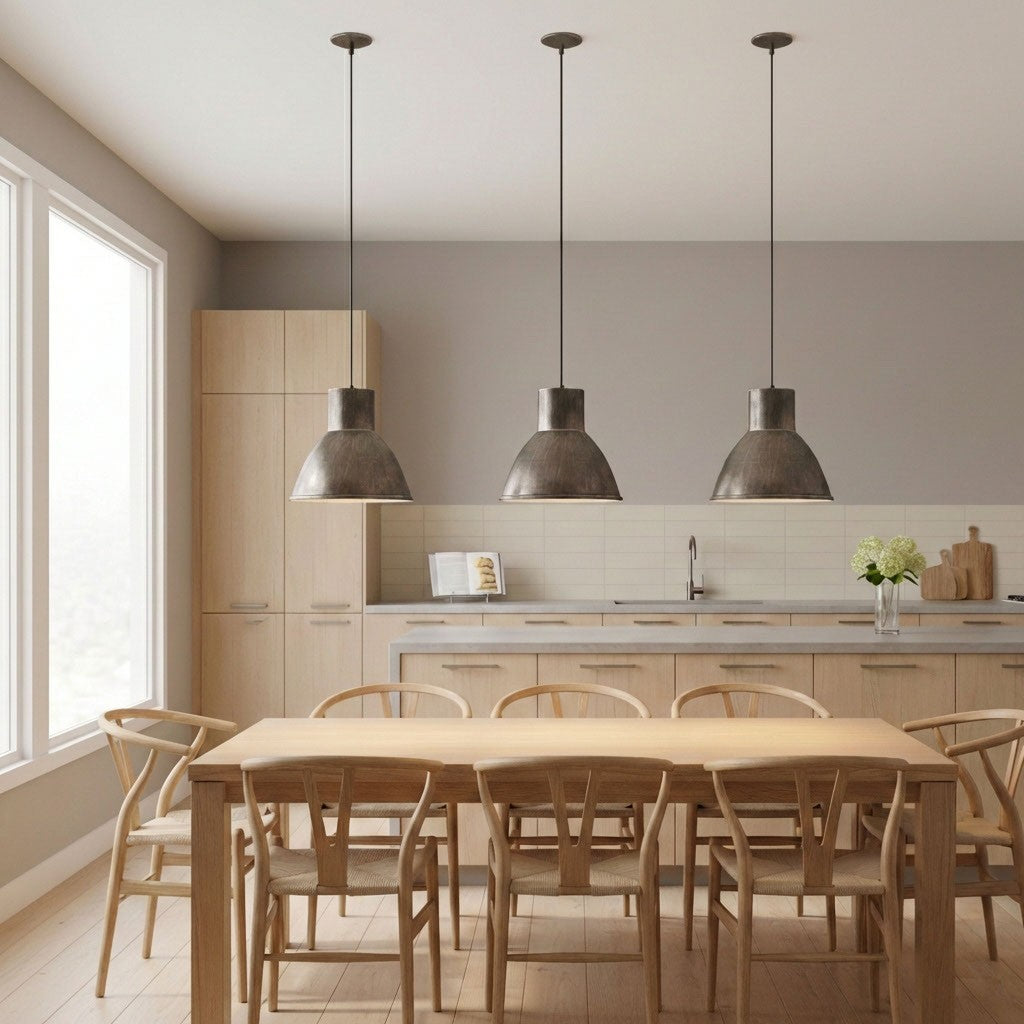 Division Street One Light Pendant