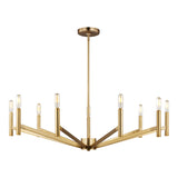 Nine Light Chandelier — 17.13", 60 W
